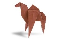 Оригами схема верблюда